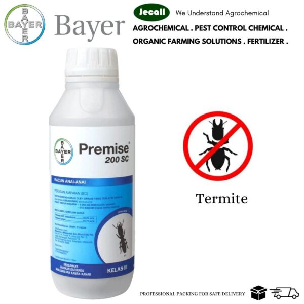 Bayer PremiseĀ® 200 SC Termite Control 1 Liter Bayer PremiseĀ® 200 SC Termite Control 1 Liter