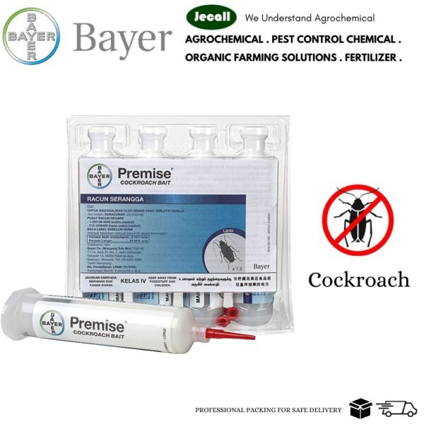 Bayer PremiseĀ® Cockroach Gel Bait 30G Bayer PremiseĀ® Cockroach Gel Bait 30G