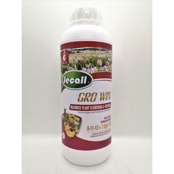 Jecall GRO WIN 1L Flowering & Fruiting Foliar Fertilizer