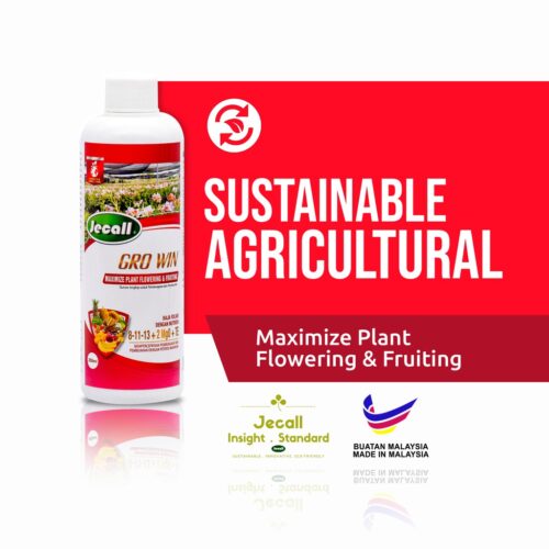 Jecall GRO WIN 250ml Flowering & Fruiting Foliar Fertilizer Jecall GRO WIN 250ml Flowering & Fruiting Foliar Fertilizer
