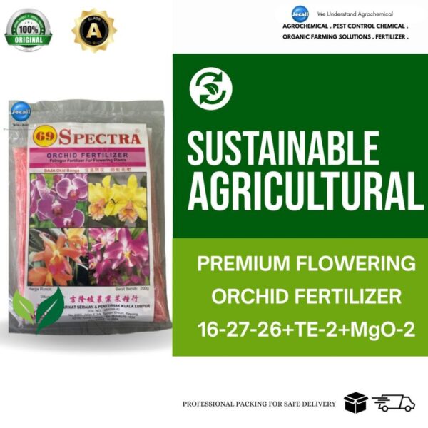 Premium Baja Orkid Paksa Bunga 16-27-26